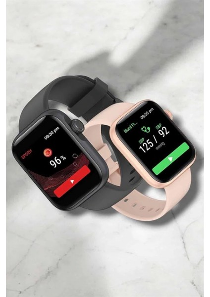 Ieg® Akıllı Saat Adım Sayar, Kalp Atışı Izleme Dokunmatik Bluetooth Bağlantılı modelleri