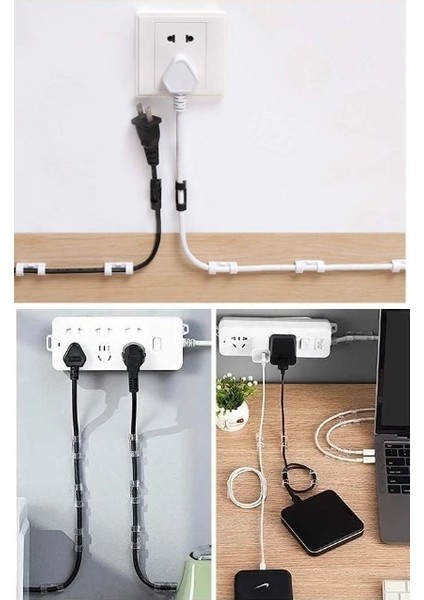 Kablo Sabitleyici Klips Seti 20 Adet fırsatları