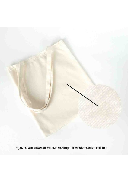 Mavi Fiyonk Baskılı Canvas Çanta fiyatları