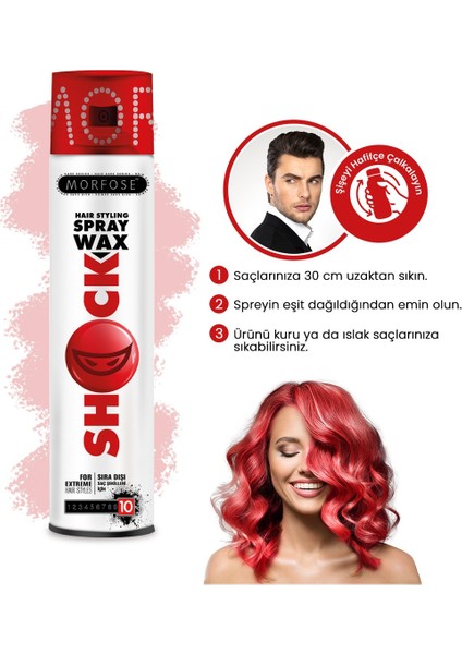 Shock Saç Spreyi 300ML fiyatları