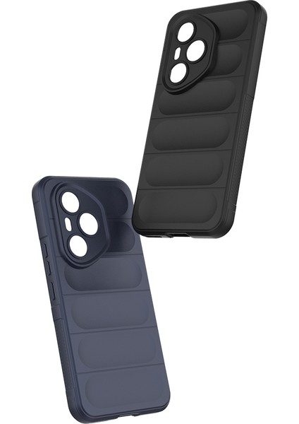 Honor 400 Pro Kılıf Esnek Tpu Oyuklu Arka Yüzey Tasarımlı Tcmk Etnik Silikon Kapak - Siyah fırsatları