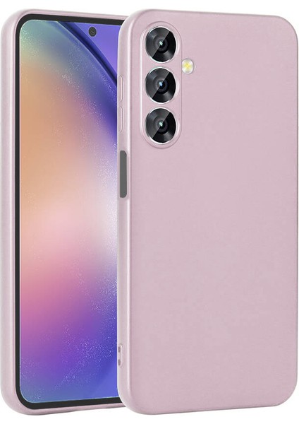 Galaxy A16 Kılıf Tcmk Premier Silikon Kapak - Rose Gold
