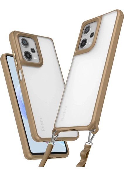 Xiaomi Redmi Note 12 Pro 5g Kılıf Penta Silikon Kılıf - Çöl Titanyum