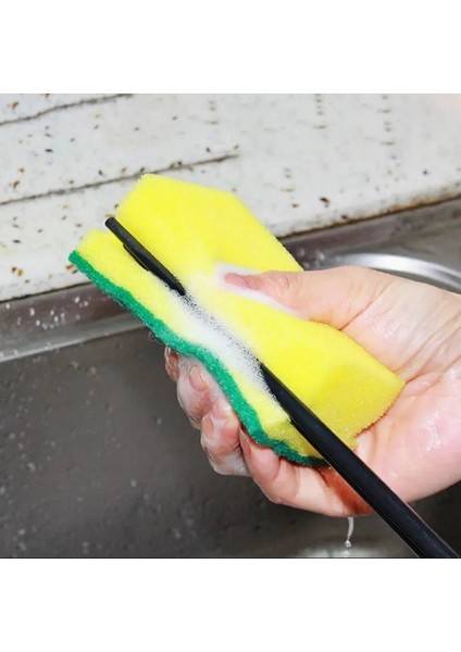 Jumbo Büyük Boy Vip Kaliteli 14 x 7 cm Oluklu Bulaşık Süngeri 5 Adet modelleri
