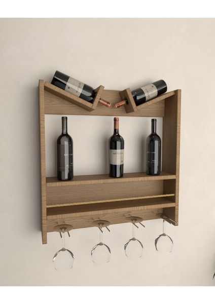 Şaraplık ve Içki Standı | %100 Mdf | Kadeh Askısı fiyatları