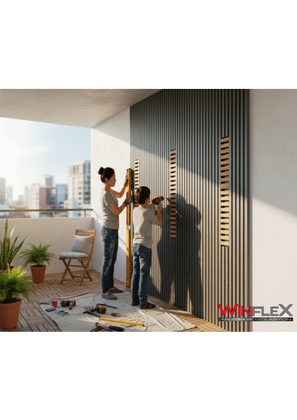 Eko Antra-Mix Keçeli Akustik Ahşap Paneli – (50X240CM). fırsatları