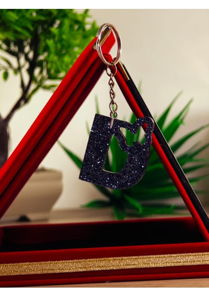 Harfli Anahtarlık Kişiye Özel Hediyelik Ürün El Yapımı Epoksi modelleri