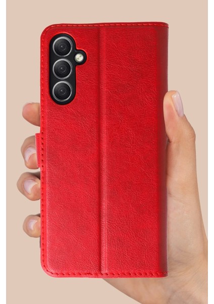 Samsung Galaxy A36 Kılıf Trend S Plus Kapaklı Kılıf - Lacivert fırsatları