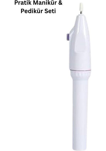 Taşınabilir Profesyonel Manikür Pedikür Seti
