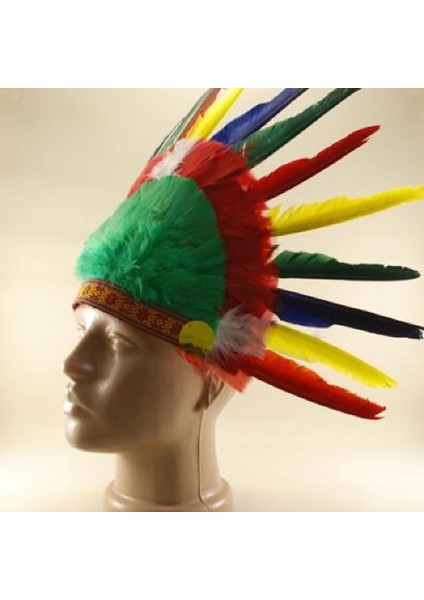 - Renkli Kızılderili Başlığı Şapkası fiyatları