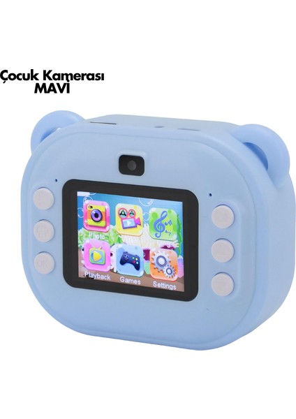 Şipşak Kamera Mavi