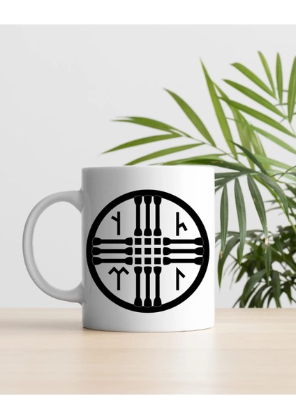 Bozkurt Temalı Kişiye Özel Çift Yön Baskılı Kupa Bardak fiyatları