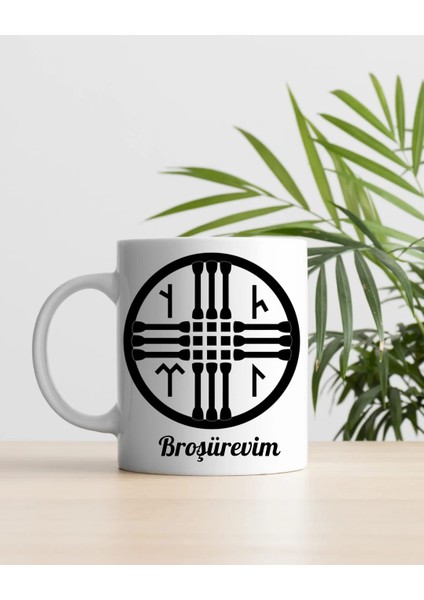 Bozkurt Temalı Kişiye Özel Çift Yön Baskılı Kupa Bardak fırsatları