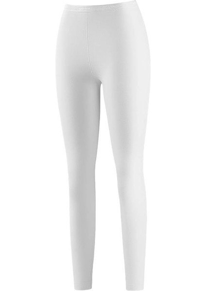 3645 Kadın Likralı Uzun Tayt Beyaz modelleri