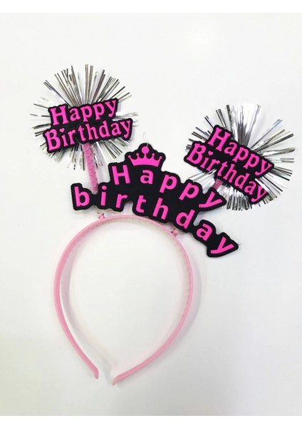 - Happy Birthday Neon Renk Doğum Günü Tacı 12 Adet indirimleri