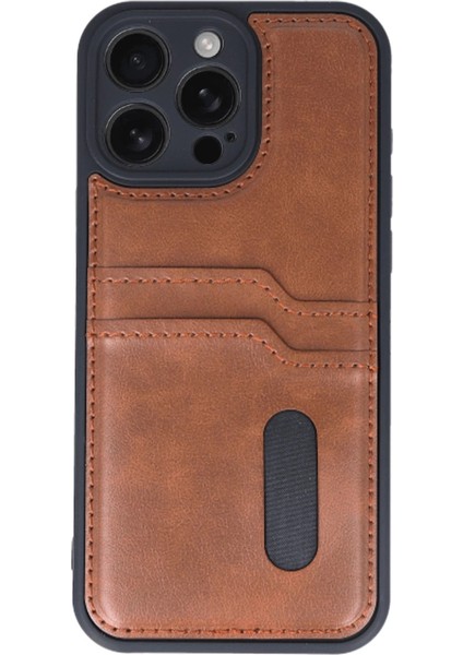 Iphone 16 Pro Kılıf Sara Kartvizitli Deri Kılıf - Taba fiyatları