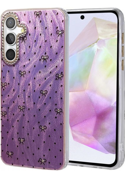 Ieg Samsung Galaxy A35 5g Kılıf Blade Aynalı Desenli Kapak - Desen 2