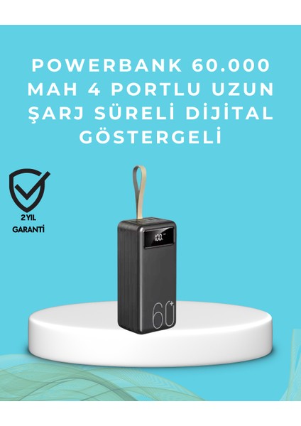 Seyahat ve Kamp Için Portatif Güç Kaynağı Powerbank