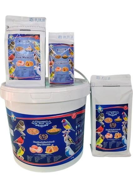 Kurtlu 5kg(Kova).beautiful Foodkuş Maması