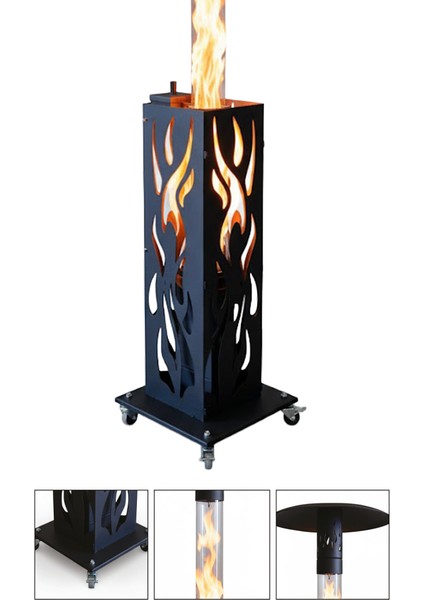 Tekerlekli Lazer Korumalı Füze Pelet Sobat fiyatları