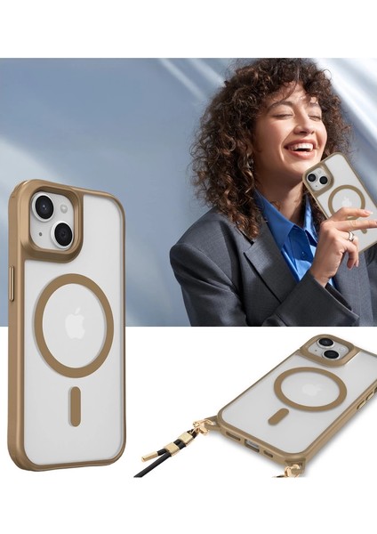 Iphone 15 Kılıf Enka Magsafe Silikon Kılıf - Şeffaf modelleri