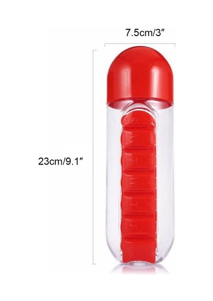 Pillbox Su Matarası indirimleri