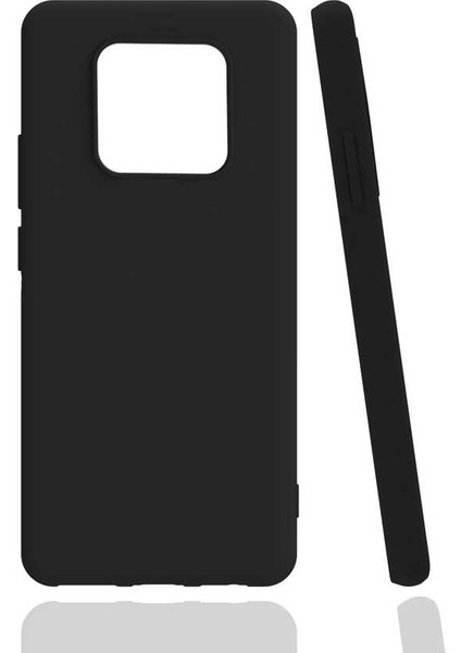 Tecno Camon 16 Premier Kılıf Tcmk Biye Silikon-Siyah