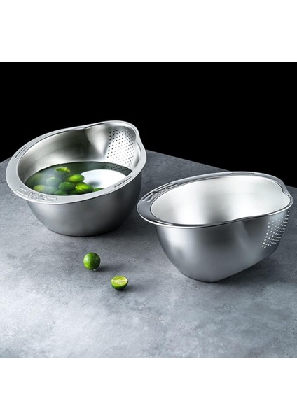 Paslanmaz Çelik Pirinç Süzgeci