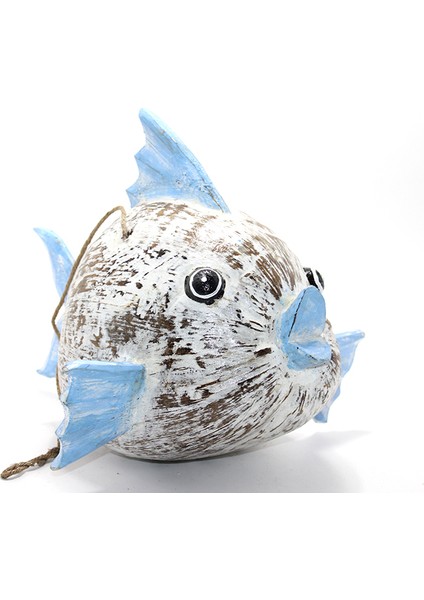 Ahşap Balık Figürü