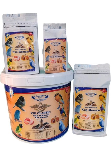 Vip Classic 5 Kg(Kova). - Beautiful Food Kuş Maması