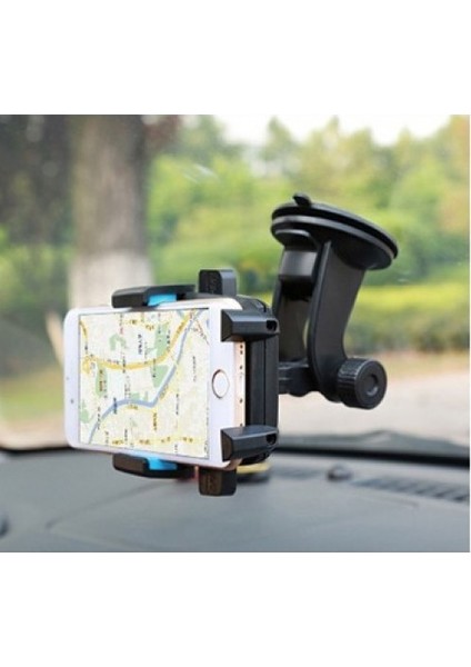 Araç Içi Cam ve Torpido Vantuzlu Telefon Tutucu