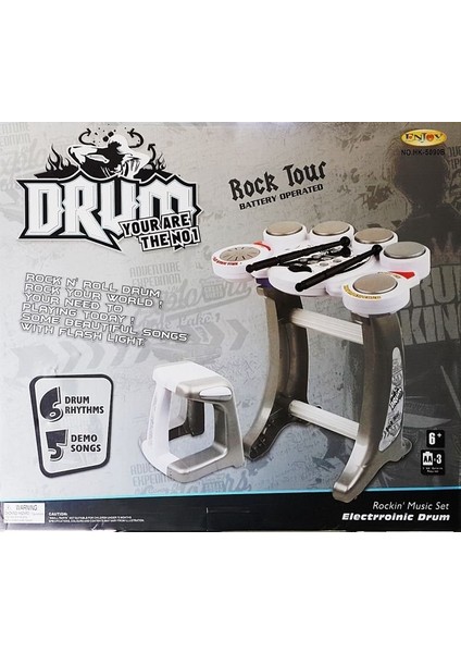 man Drum Rock Elektronik Bateri fiyatları