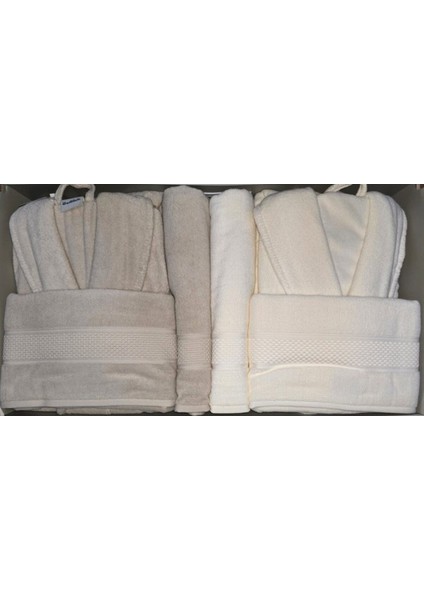 Colored(Dms) Bej-Krem Aile Seti