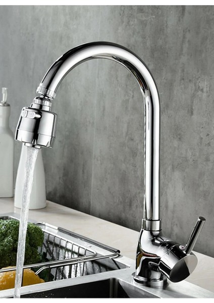 Lupobıanco Tıger Spiralli Oynar Başlıklı Evye Batarya Düz Mutfak Bataryası