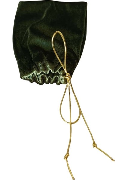 Luxe Velvet Mini Kadife Kese 10X15 cm | Altın Ipli Esnek Polyester Hediye ve Takı Kesesi fiyatları