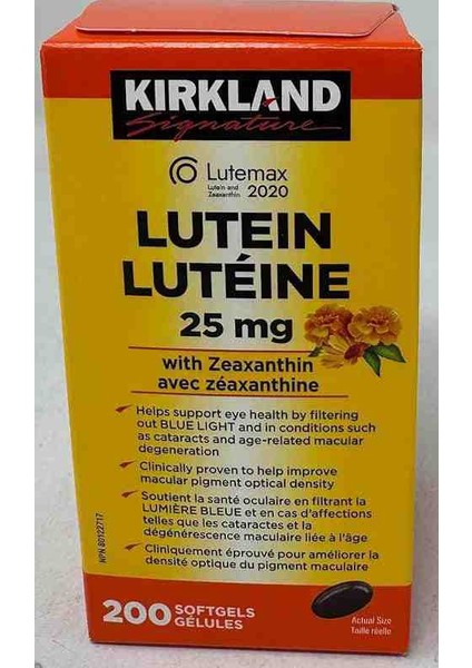 Lutein With Zeaxanthin