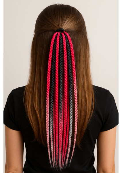 Örgülü Toka Seti-Rasta Örgü Toka-Çocuğa Örgülü Toka-Örgülü Saç Aksesuarı