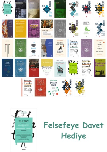 37 Kitaplık Felsefe Seti + Felsefe Davet