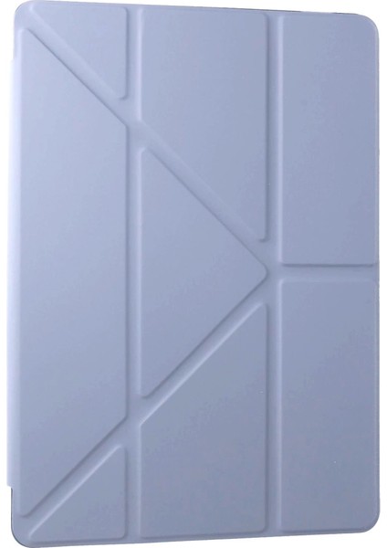 Samsung Galaxy X510 Tab S9 Fe 11 Kılıf Kalemlikli Mars Tablet Kılıfı - Lila