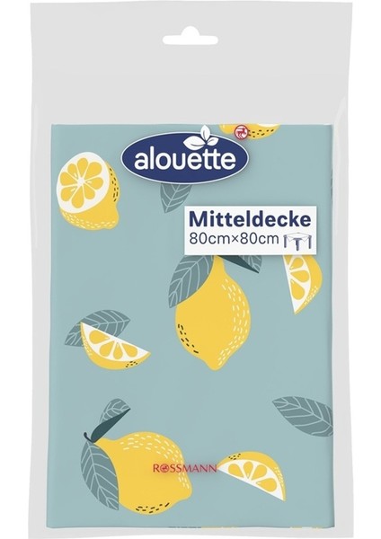 Masa Örtüsü Limon Diyarı Tekli