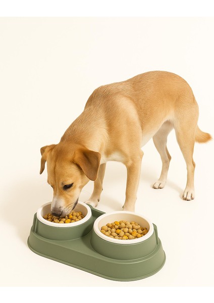 Çift Bölmeli Kedi Köpek Mama Kabı – Pratik ve Dayanıklı Mama Kabı modelleri