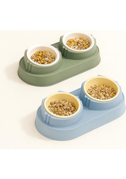 Çift Bölmeli Kedi Köpek Mama Kabı – Pratik ve Dayanıklı Mama Kabı fırsatları