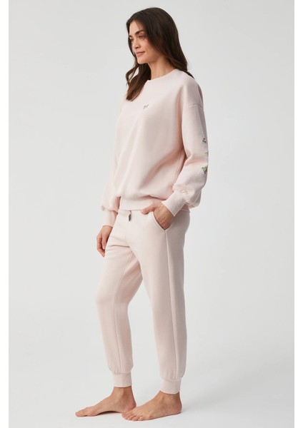 Üç Iplik Içi Şardonlu Uzun Kol Kadın Pijama Takım 9935 fiyatları
