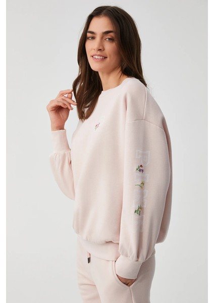 Üç Iplik Içi Şardonlu Uzun Kol Kadın Pijama Takım 9935 modelleri