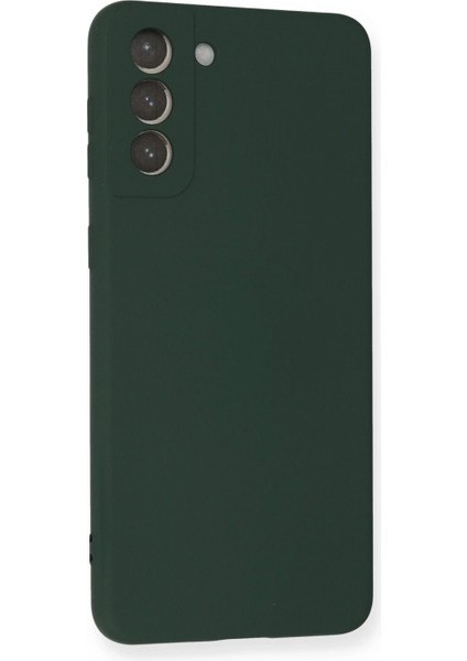Ieg Samsung Galaxy S21 Plus Kılıf Nano Içi Kadife Silikon - Koyu Yeşil fiyatları