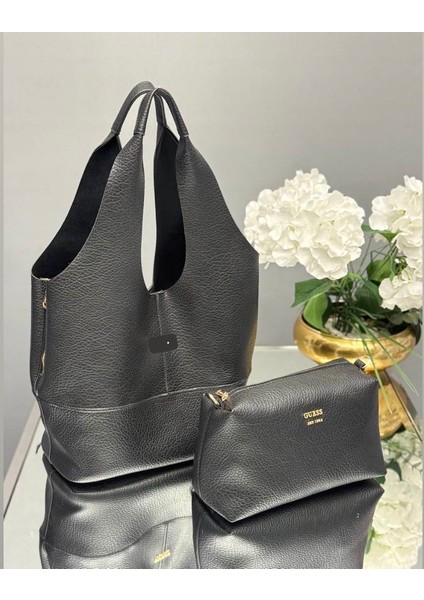 Guse Kadın Onuz Çantası Gerçek Süet Deri