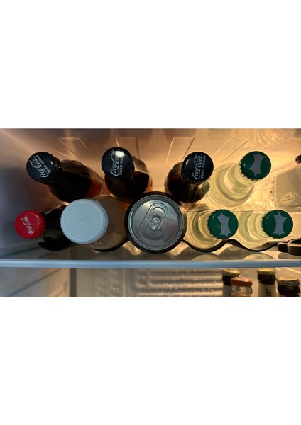 Buzdolabı Şişe Düzenleyici - Yer Tasarruflu Yatay Şişe Saklama Rafı fiyatları