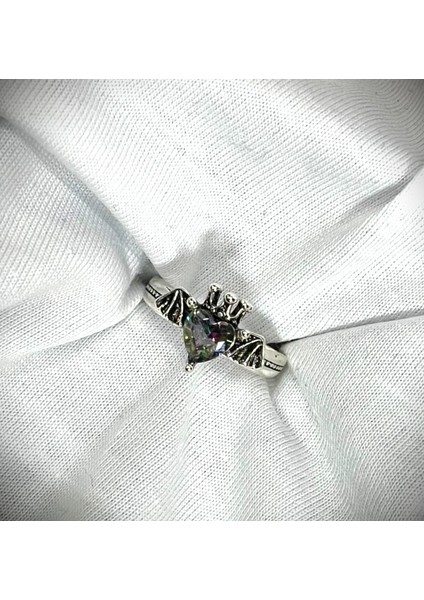 Kalp Taşlı Ayarlanabilir Pinterest Yüzük fiyatları