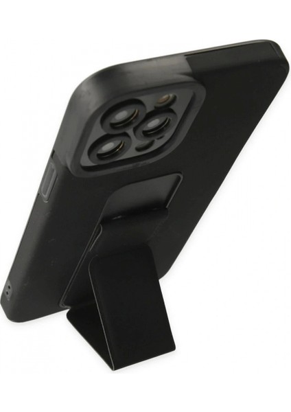 Ieg iPhone 12 Pro Kılıf Mega Standlı Silikon - Siyah fiyatları