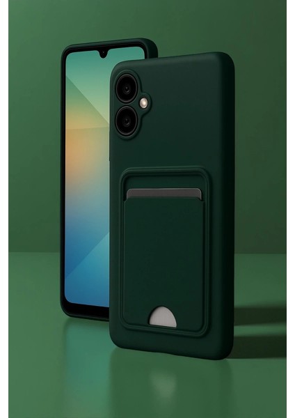 Samsung Galaxy A06 Kılıf Kelvin Kartvizitli Silikon - Mavi fiyatları